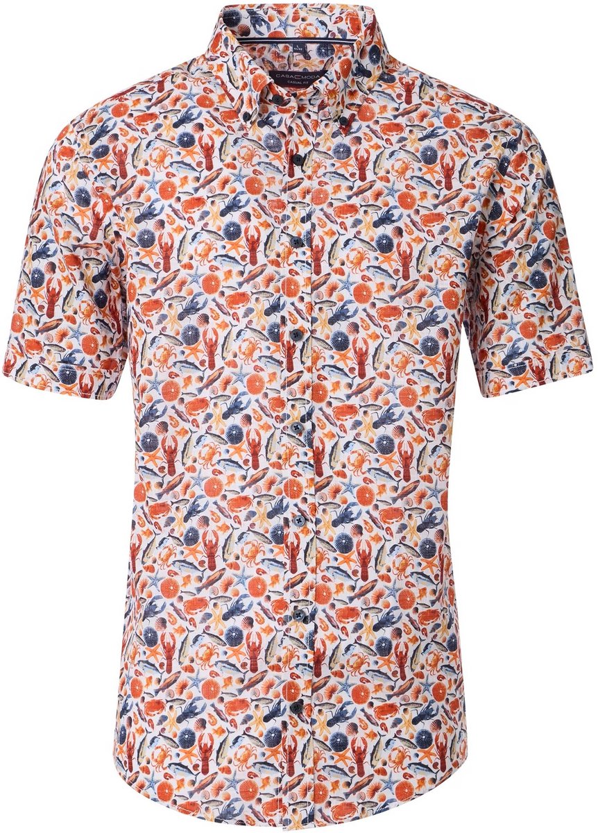 Casa Moda overhemd zeedieren maat L