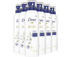 Dove - Shower Mousse - Deeply Nourishing Cotton Oil - 6 x 200 ml