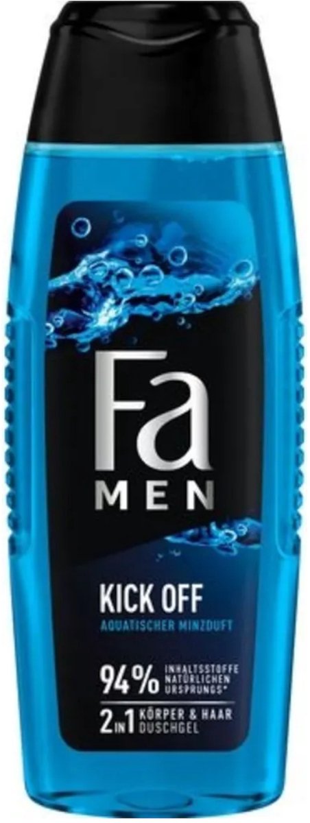 Goedkoopste Fa Men - Douchegel - Kick Off - Verfrissend & Energiek - Verzorgend - 250 ml
