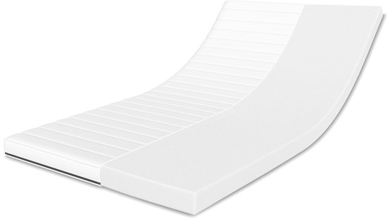 Koudschuim Matras 90 x 200 cm - Hoogte ca. 11 cm - Koudschuimmatras - Koudschuim Matras 90x200 eenpersoons - Ergonomisch - Ademende matrassen - Koudschuim Matras gemiddeld