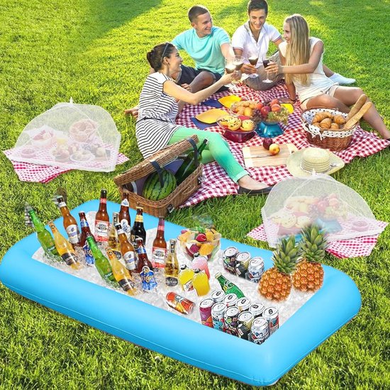 Opblaasbare Koelkuip voor IJs en Dranken - Perfect voor Feesten en Buffetten — afbeelding 4
