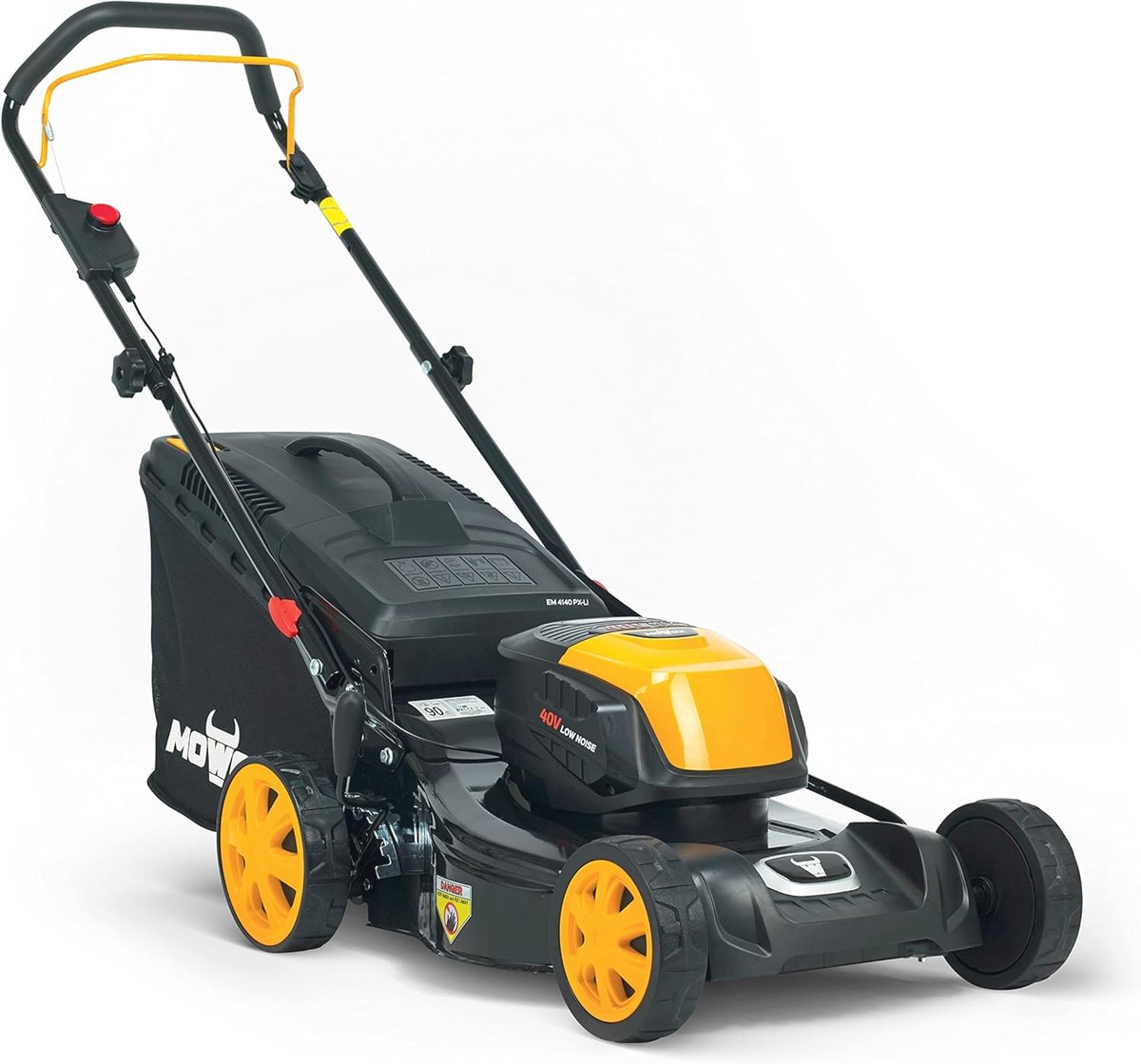 Accu grasmaaier met lithium-accu 41 cm en ruimtebesparing voor tuinen tot 400 m²