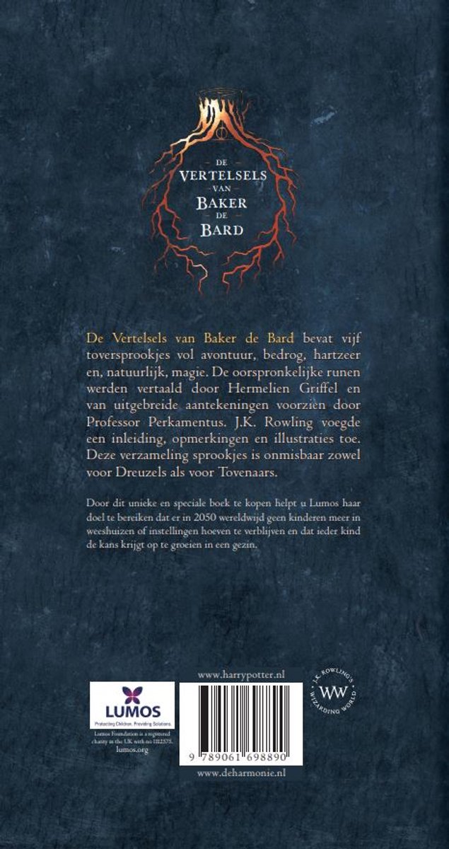 De Vertelsels van Baker de Bard - back cover