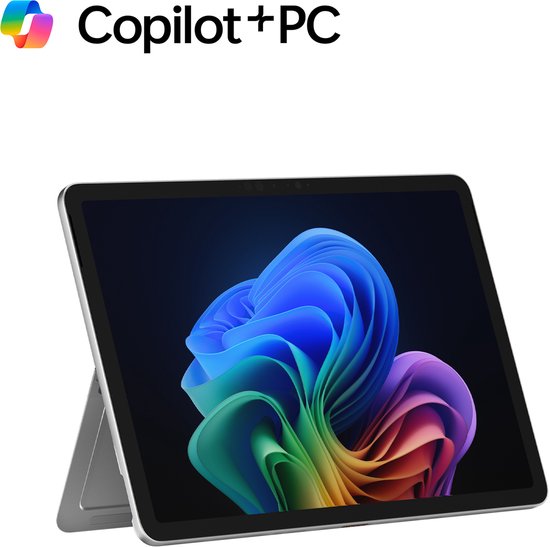 Microsoft Surface Pro - Copilot + Laptop - 12 inch Touchscreen - 16GB RAM/ 512GB SSD - Platinum