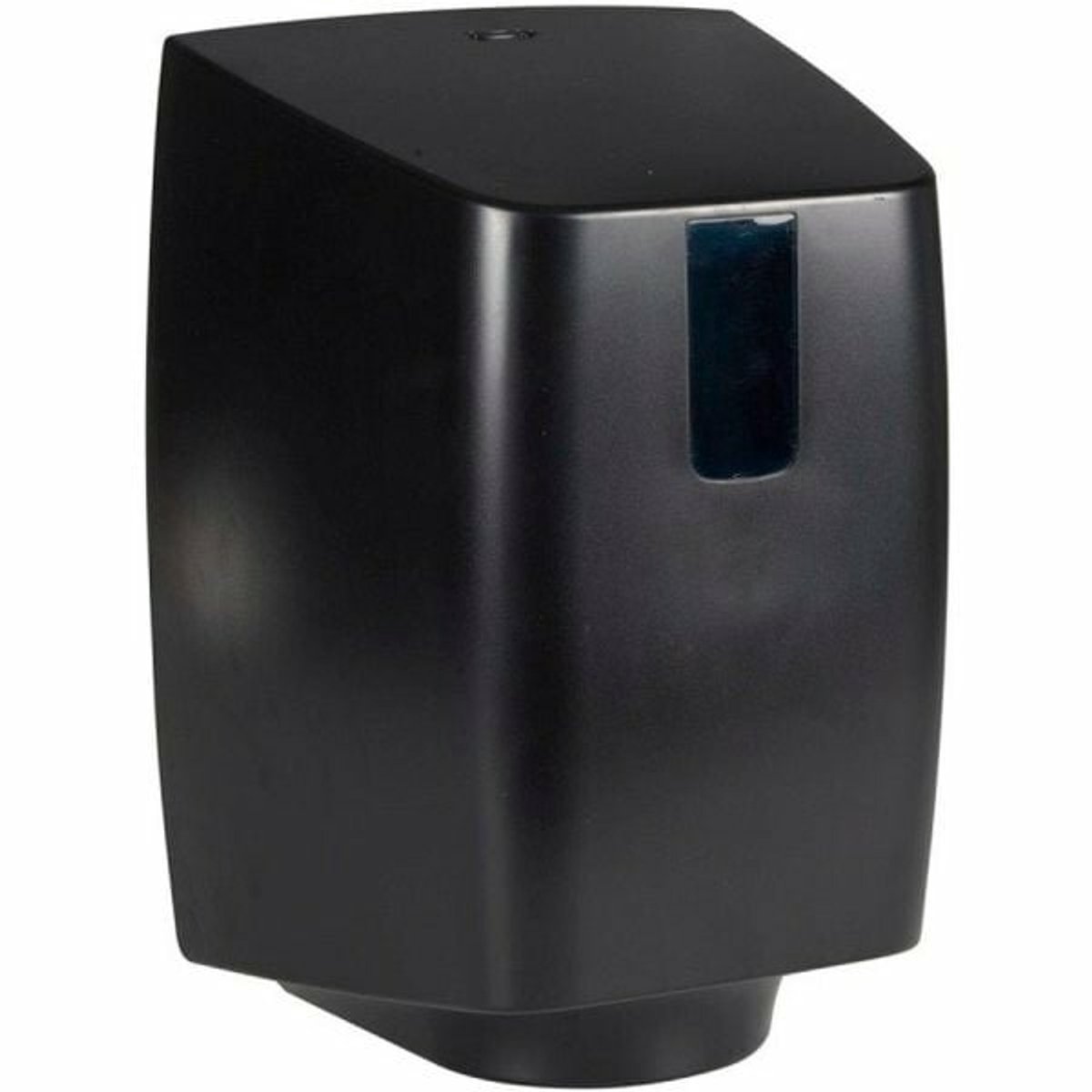 Care-Ness Midi Poetspapierdispenser – Centerpull – Zwart – Medium formaat