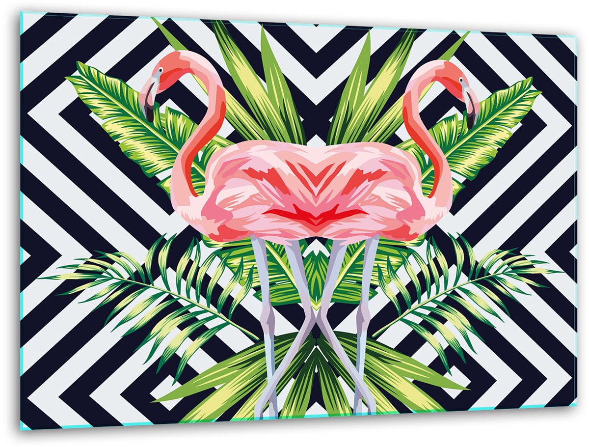 TMK ArtDeko - Snijplank - Glas - 40x30cm - Flaming