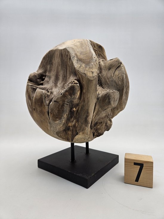 Teak houten bol