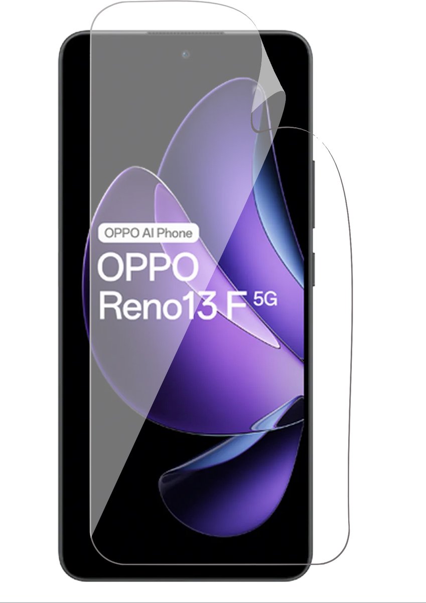 Screenprotector geschikt voor Oppo Reno 13 F / 13 FS (4G & 5G) - 1x FlexGuard Screen Protector