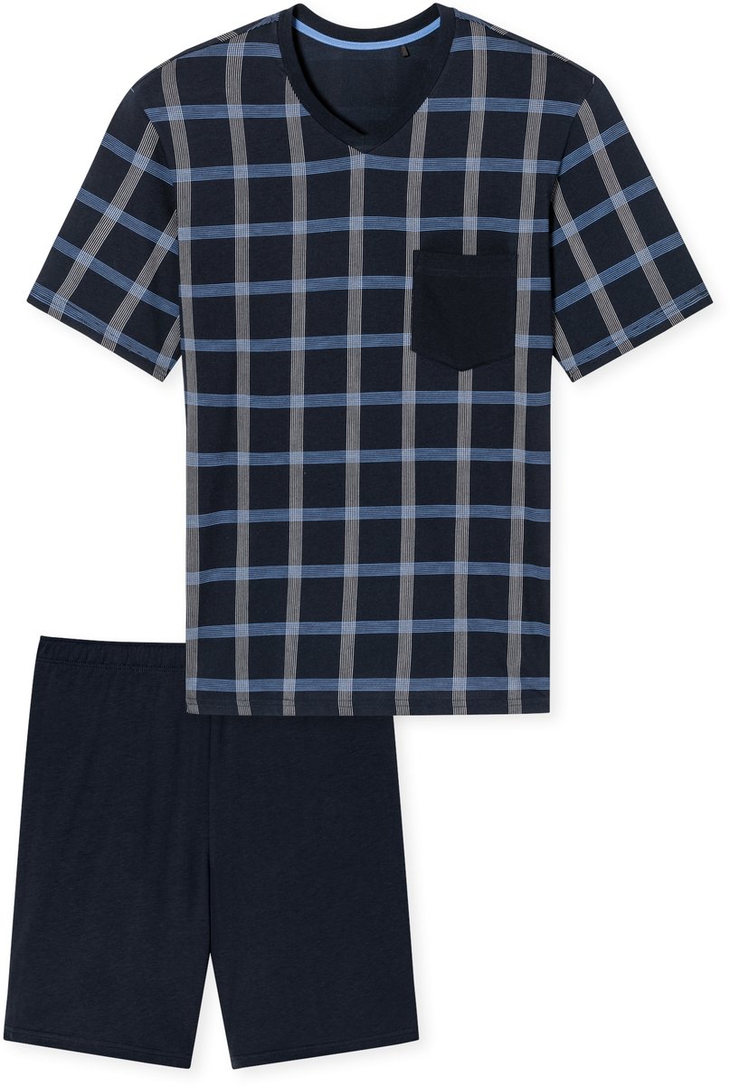 Schiesser Comfort Nightwear – Pyjama – 181161 – Night Blue - 52 nachtblau