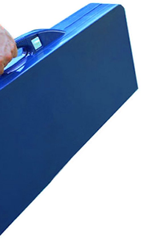 Deuba Campingtafel – Aluminium met 4 Zitplaatsen – Inklapbaar Blauw