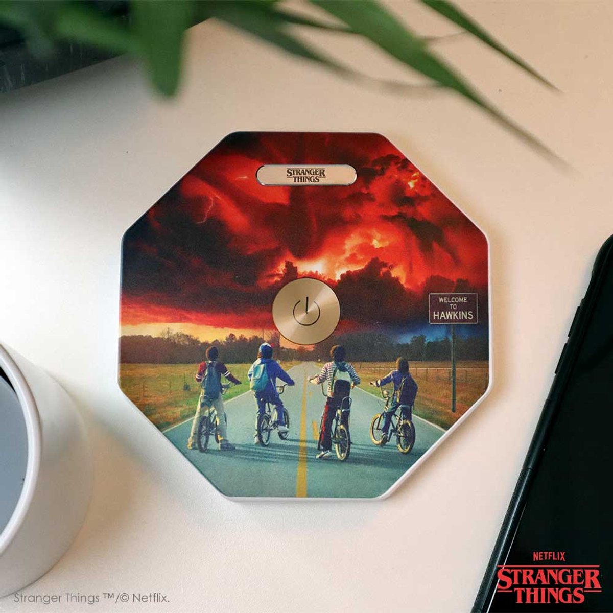 Stranger Things LED lamp USB-C - dimbaar en opvouwbaar thumbnail 4