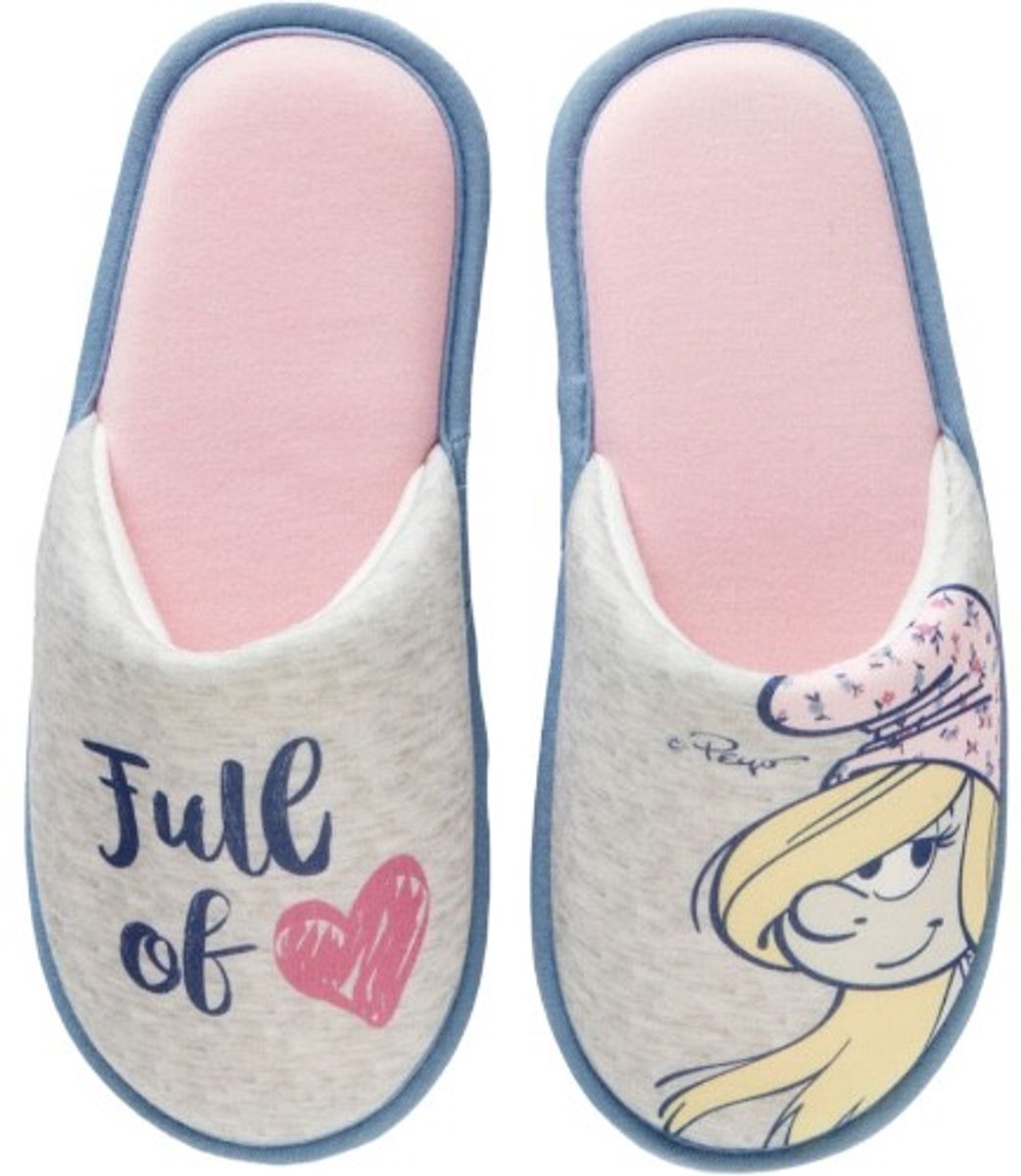 Smurfen Pantoffels - Full of Love - Benetton - Smurfin - maat 36-37