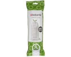 Brabantia PerfectFit Vuilniszakken - 30 l - Code G - 6 rollen x 20 stuks
