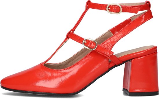 LINA LOCCHI 010-50 Escarpins Femme - Rouge - Taille 43
