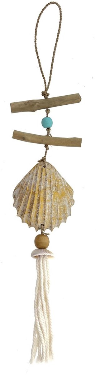 Guirlande Konbo gouden schelp driftwood