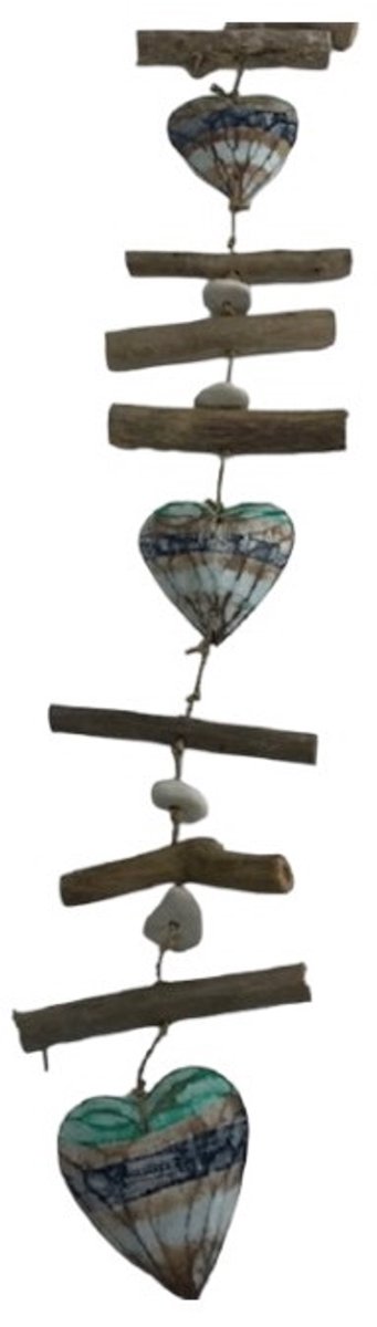 Guirlande Hart driftwood (drijfhout) multicolor 80 cm