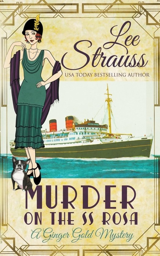 Ginger Gold Mystery- Murder on the SS Rosa - cover