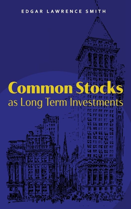 Common Stocks as Long Term Investments - cover