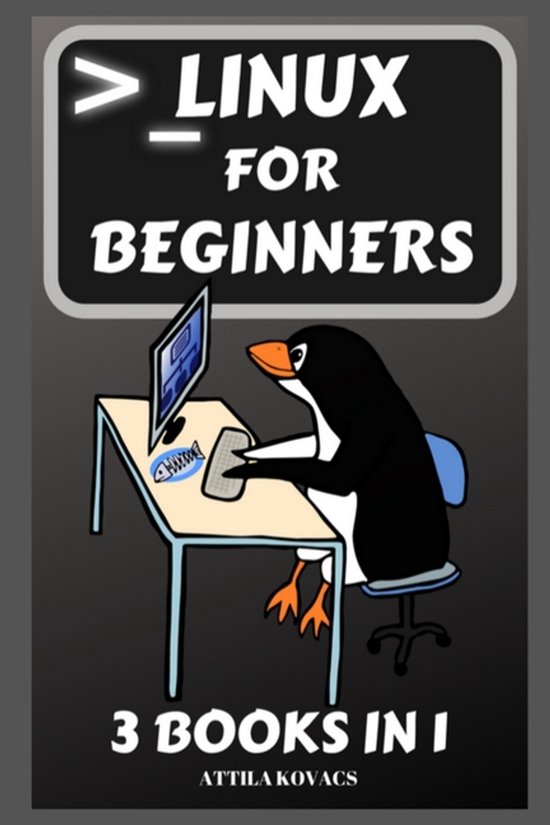 3 Books in 1- Linux for Beginners - cover
