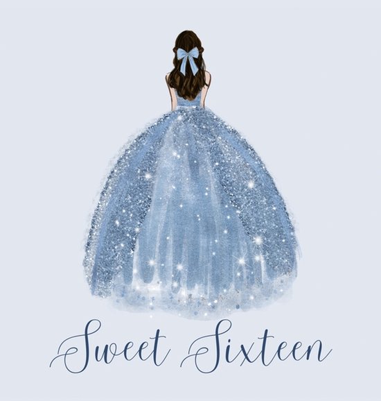 Sweet sixteen guest book, party Guest book, birthday party g ... - cover