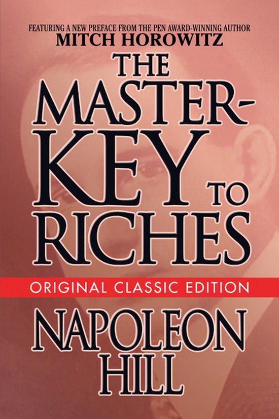 Boek "The Master-Key to Riches" van Napoleon Hill. Originele klassieke editie.