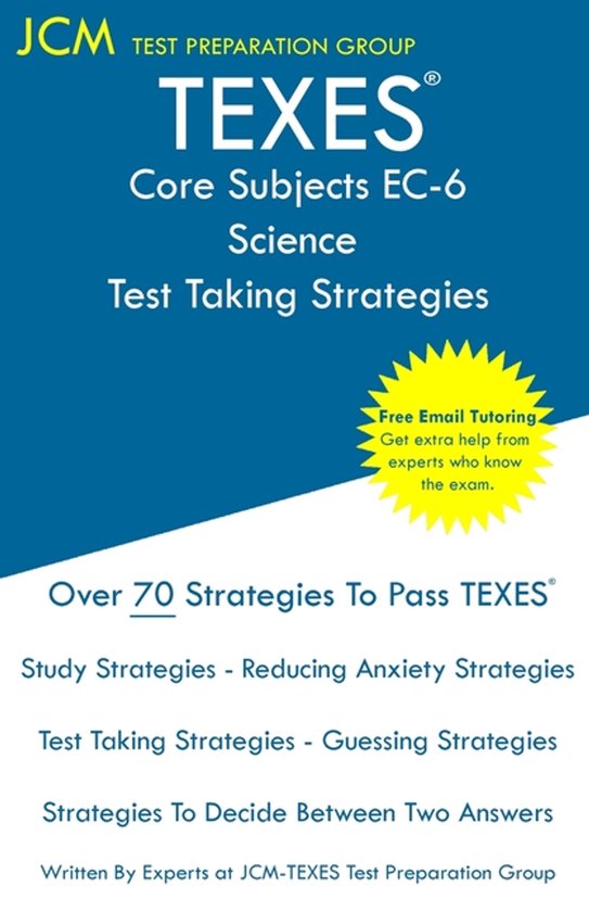 TEXES Core Subjects EC-6 Science - Test Taking Strategies - cover