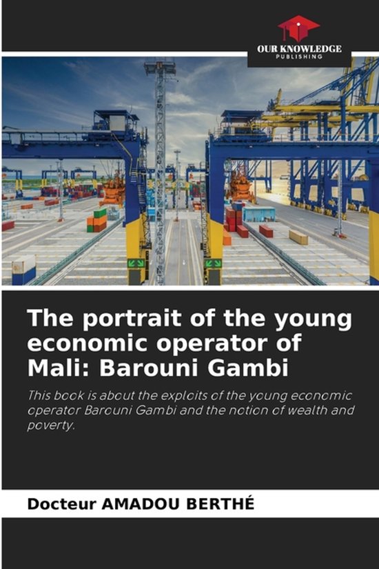 The portrait of the young economic operator of Mali - cover