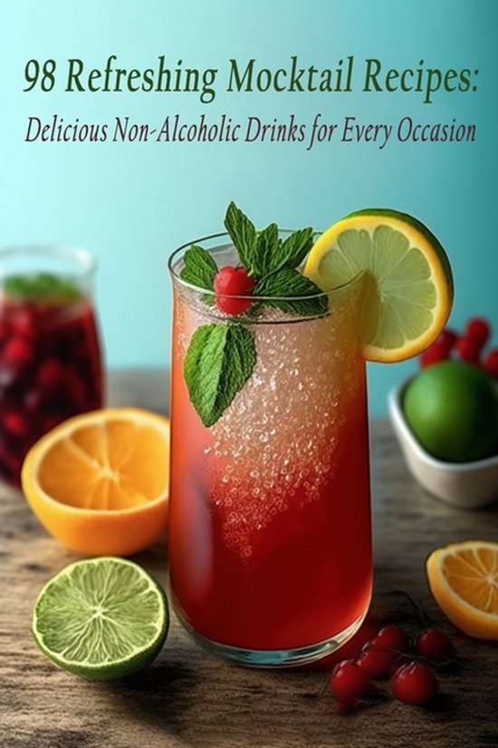 98 Refreshing Mocktail Recipes - cover