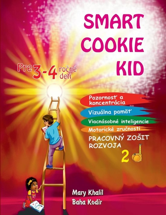 Smart Cookie Kid Pre 3-4 Ročné Deti Pracovný Zosit Rozvoj ... - cover