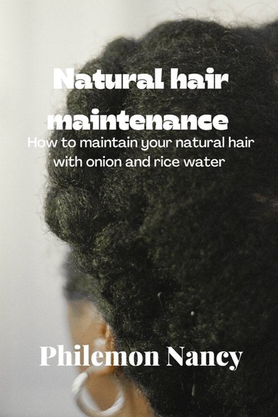 Natural hair maintenance - cover