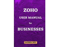 Zoho User Manual for Businesses