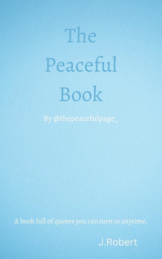 The Peaceful Book