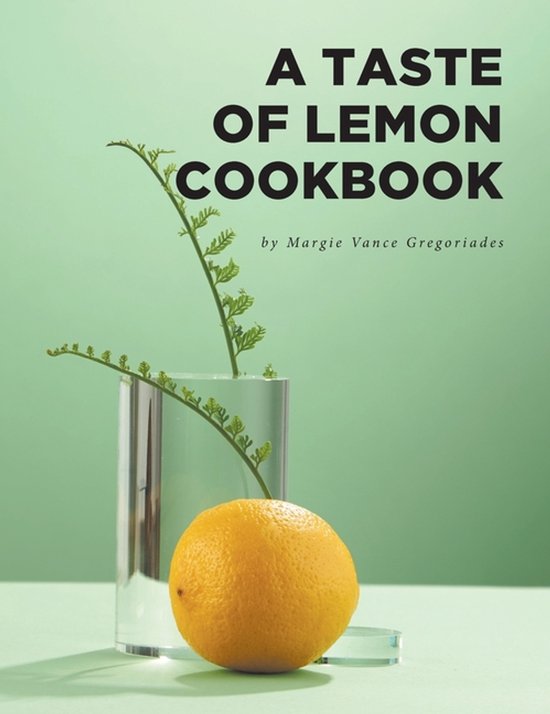 A Taste of Lemon Cookbook - cover