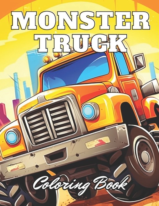 Monster Truck Coloring Book
