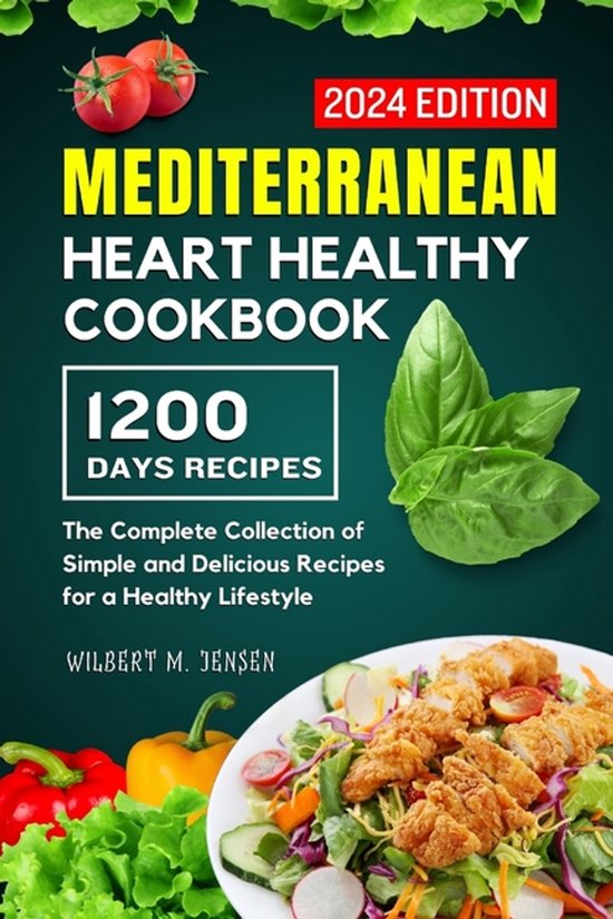 Mediterranean Heart Healthy Cookbook - cover