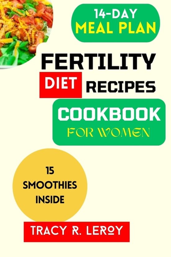 Fertility Diet Cookbook For Women - cover