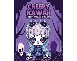 Creepy Kawaii - A Pastel Goth Coloring Book