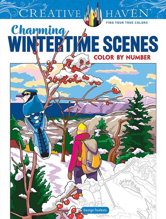 Creative Haven- Creative Haven Charming Wintertime Scenes Co ... - cover