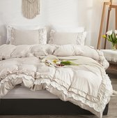 3D Rabbit Double Dekbedovertrekset, zachte microvezel schattig konijn beddengoed set, konijn dekbedovertrek 200 x 200 cm en 2 kussenslopen
