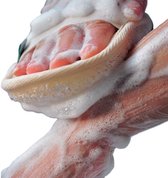 Scrup Handschoen I Scrub Pad I Loofah I Douche Spons I Bad Spons I Beige