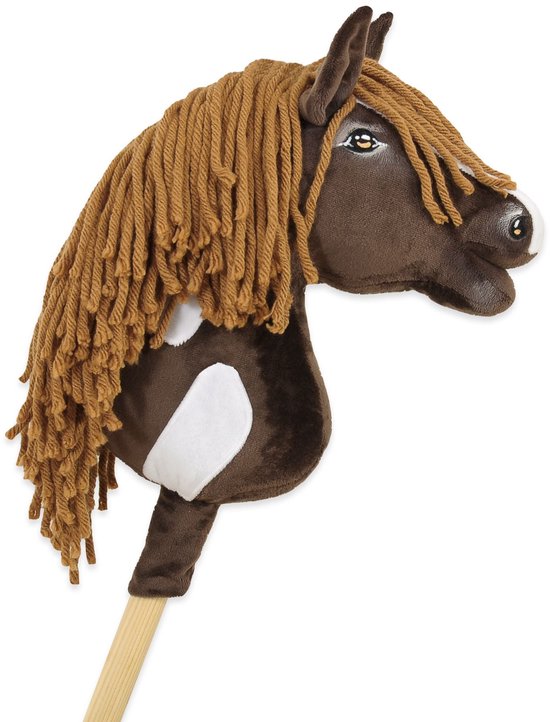 Astrid Veldhuyzen-Koppen - Jongen op stok paard Verkocht