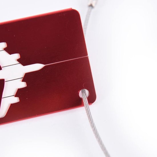 6 stuks metalen bagagelabels voor koffers, waterdichte kofferlabels voor reisbagagetas, bagagelabels met naam ID-kaart voor familie, vrienden (6 kleuren