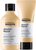 L’Oréal Professionnel Absolut Repair Shampoing 300ml & Après-Shampoing 200 ml – Lot de produits