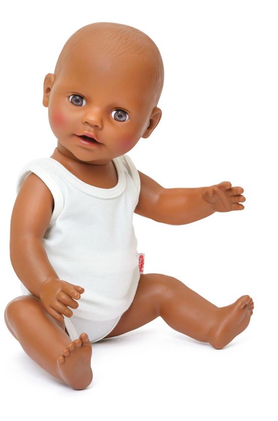 Heless poppenondergoed wit 28-35 cm - elastisch jersey set. van Merkloos — afbeelding 2