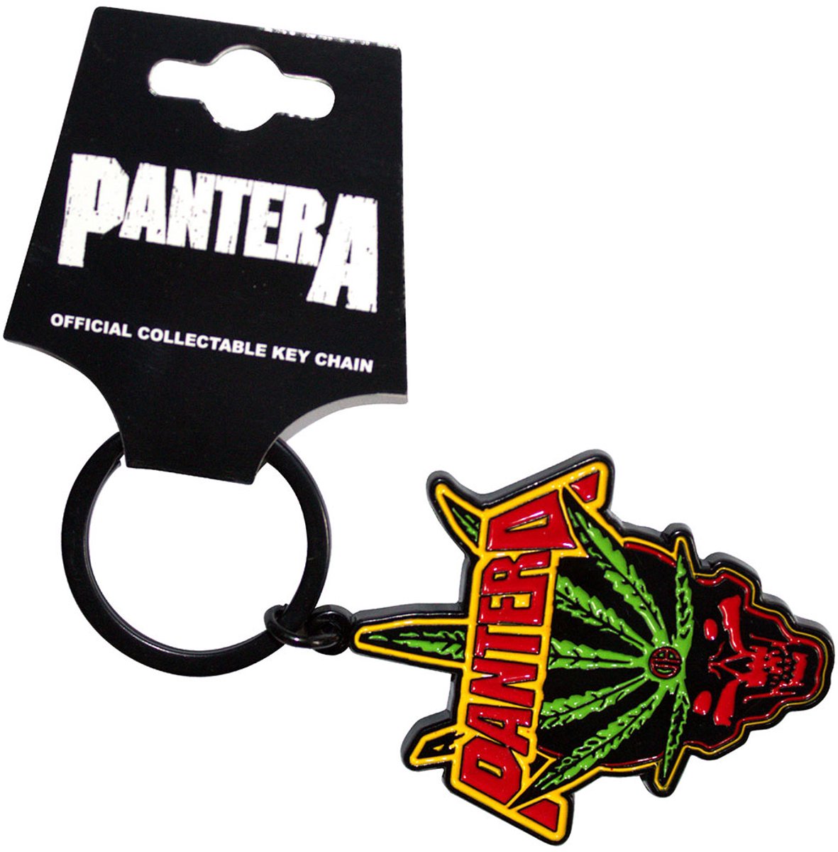 Pantera - Leaf Skull - Sleutelhanger