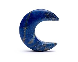 Maanvormige edelsteen lapis lazuli
