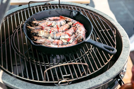 Grill Guru Pan à frire en Cast Iron Medium