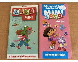 Miniloco boekjes Dora en Kikker