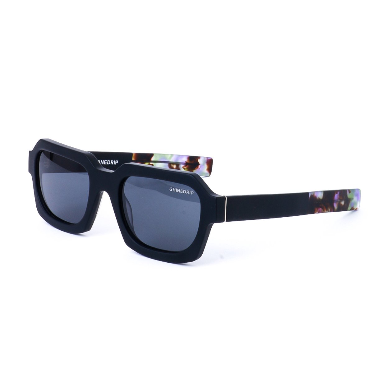 Shinedrip Amsterdam- Prestige Black Zonnebril- Zwarte Zonnebril- Sunglasses- Unisex- Dames en Heren