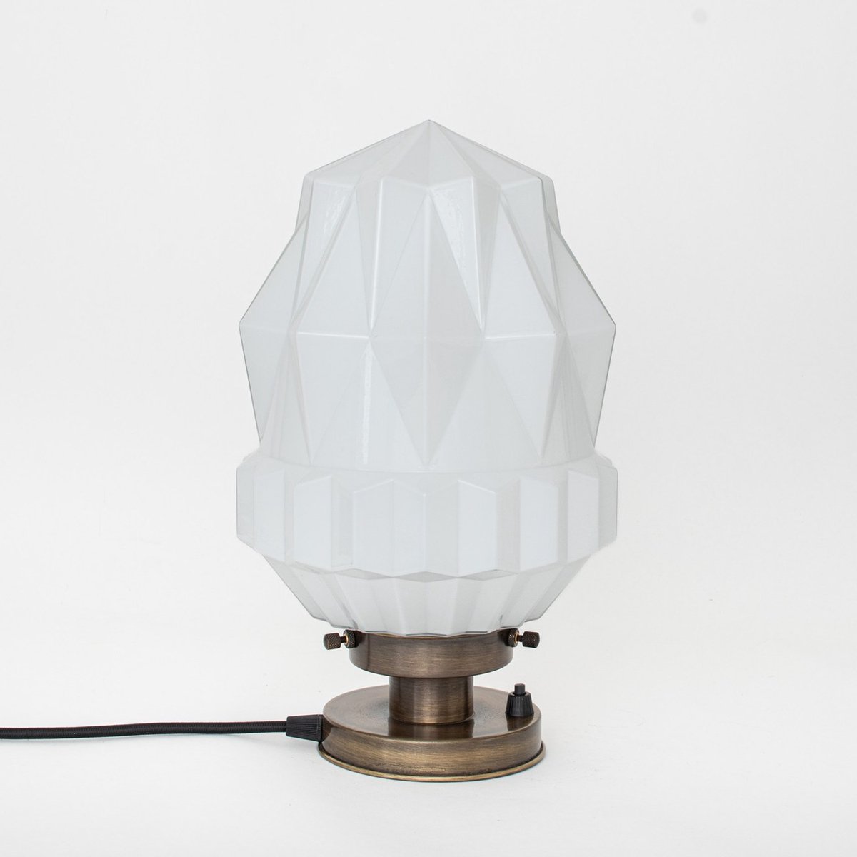Tafellamp Theatre 20's Brons - Art Deco Trade